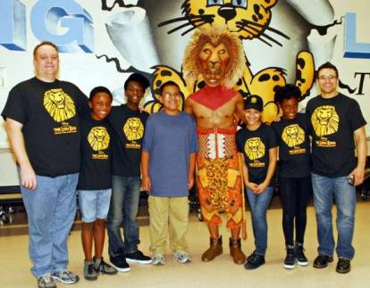 Lion King Cast at Walter Long Elementary